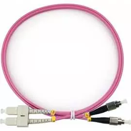 Дуплексный оптический патч-корд TopLan DPC-TOP-OM4-FC/P-SC/P-150