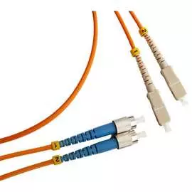 Дуплексный оптический патч-корд TopLan DPC-TOP-OM2-LC/P-ST/P-0.5