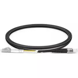 Дуплексный оптический патч-корд TopLan DPC-TOP-OM2-LC/P-ST/P-2.5-BK