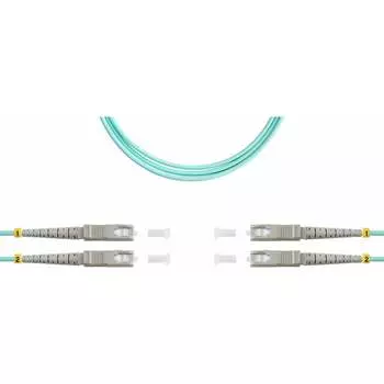Дуплексный оптический патч-корд TopLan DPC-TOP-OM3-SC/P-SC/P-1.5