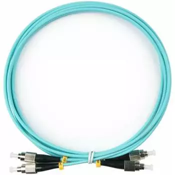 Дуплексный оптический патч-корд TopLan DPC-TOP-OM3-FC/P-FC/P-0.5