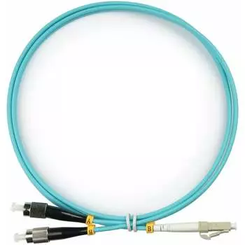 Дуплексный оптический патч-корд TopLan DPC-TOP-OM3-FC/P-LC/P-1.5