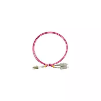 Дуплексный оптический патч-корд TopLan DPC-TOP-OM4-LC/P-SC/P-15