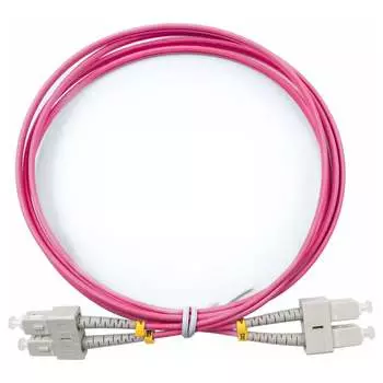 Дуплексный оптический патч-корд TopLan DPC-TOP-OM4-SC/P-SC/P-120