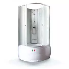 Душевая кабина maroni arezzo wlrf-024m 90х90х200 глубокий поддон, стекло матовое-3 кор. ssk 462088