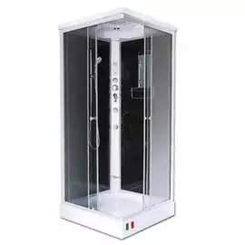 Душевая кабина maroni ferrara bls-010s 90x90x215 стекло прозрачное-4 кор. ssk 458130