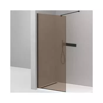 Душевая перегородка Cezares LIBERTA-L-1-110-120-BR-NERO