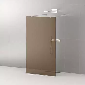 Душевая перегородка Cezares LIBERTA-L-2-120-120-BR-Cr