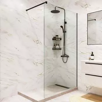 Душевая перегородка Mebelvann Walk In BEN-602_BL_C _2000x900