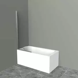 Душевая шторка на ванну BelBagno UNO-V-1-80/150-C-Cr