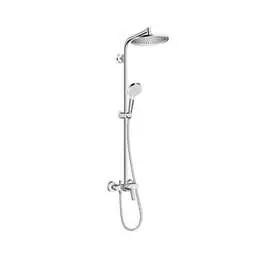 Душевая система Hansgrohe Crometta S 240 1jet Showerpipe Ecosmart 27269000 00000048511
