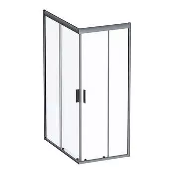 Душевое ограждение AM.PM Gem Twin Slide 120x80 W90G-404-120280-BT
