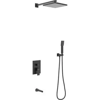 Душевой комплект Berges VENTAS 3S BLACK 73006