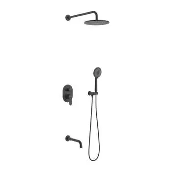 Душевой комплект Berges NARDIS 3R BLACK 71008