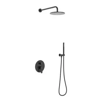 Душевой комплект Berges VENTAS 2R BLACK 73004