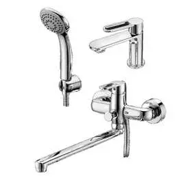 Душевой комплект elghansa ecoflow alpha 5350207+1650307 5352707-set