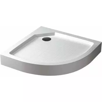 Душевой поддон RGW 90х90х14 см, белый, полукруглый, 8 ножек в комплекте SMC/R-9090W 57350499-01