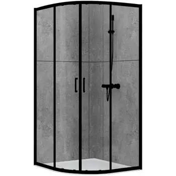 Душевой уголок ABBER Schwarzer Diamant AG01090B