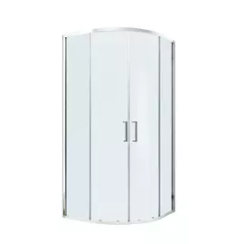 Душевой уголок berges moon 800х800х1950, прозрачное стекло, 6 мм, профиль хром 061013
