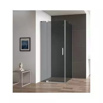 Душевой уголок Cezares SLIDER-AH-1-80-90/100-GRIGIO-Cr