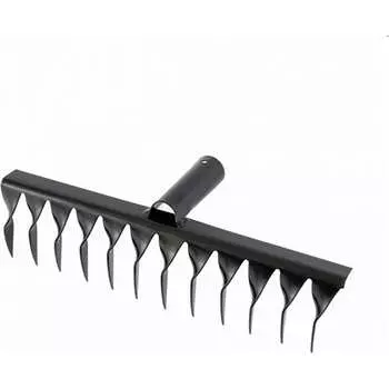 Двенадцатизубые витые грабли Рустрейд