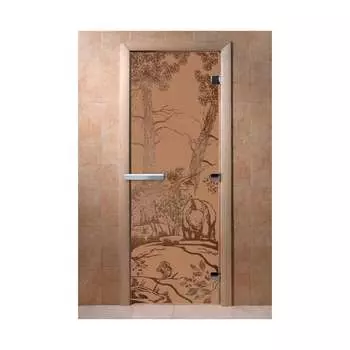 Дверь для бани DoorWood