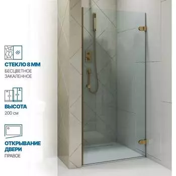 Дверь в душевую нишу GuteWetter gwmplxd001-6-07 4698032750367