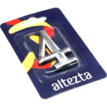 Дверная цифра Левша 4 ALTEZTA У4-9094.Х