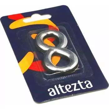 Дверная цифра Левша 8 ALTEZTA У4-9098.Х