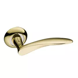 Дверная ручка kerron д200 ш147 в76, золото dr7500 gp