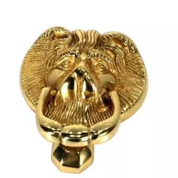 Дверная ручка-кольцо Левша L.Baskerville Lion У2-0149.З