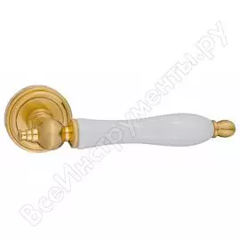 Дверная ручка мишель ренц dh 615-16 sg/wh