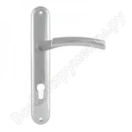 Дверная ручка на планке нора-м 99-85 мм хром 9407