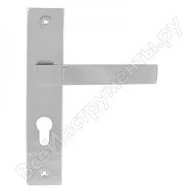 Дверная ручка на планке нора-м new 109-62 мм хром 17007