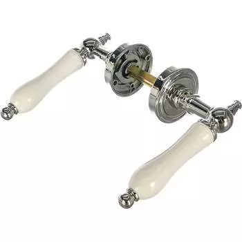 Дверная ручка Ренц Мишель INDH 615-16 CP/WH