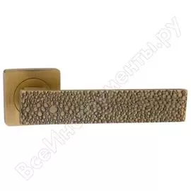 Дверная ручка renz lizard - кожа ската, кофе, 2 шт. indh 653-02 cf