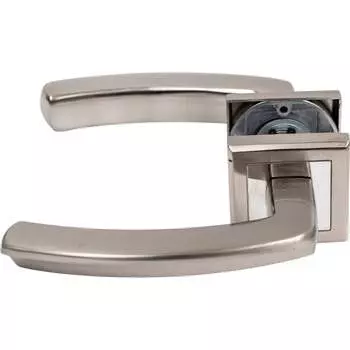 Дверная ручка Rucetti белый никель/хром 9010408