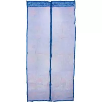 Дверная сетка антимоскитная Добросад Ванесса" голубая 905-613