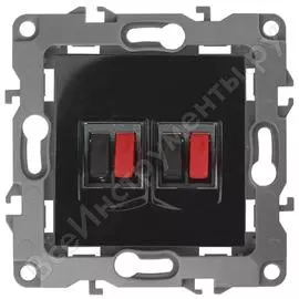 Двойная розетка аудио ЭРА 12-3112-06 Б0027466