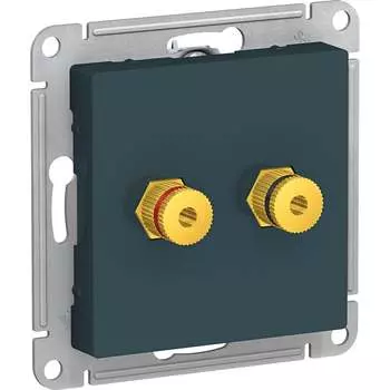 Двойная аудиорозетка Systeme Electric Atlasdesign ATN000887