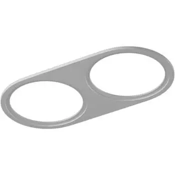 Двойная рамка для серии SWG COMBO 4 COMBO-4R2-WH