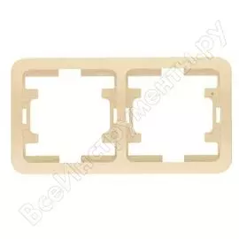 Двухместная рамка MAKEL Mimoza 32012