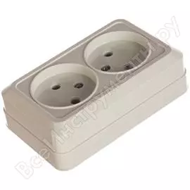 Двойная розетка EKF Рим ENR10-102-10