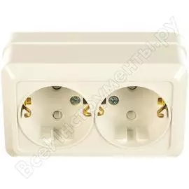 Двойная розетка IN HOME BOLLETO 7128х 4690612000961