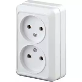 Двойная розетка Intro Quadro Б0053792