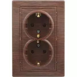 Двойная розетка Intro Plano Б0053921