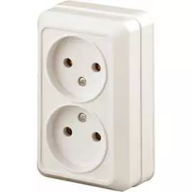 Двойная розетка Intro Quadro Б0053794