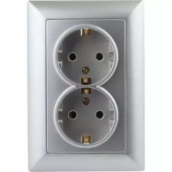 Двойная розетка Intro Solo Б0053664