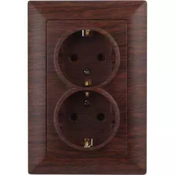 Двойная розетка Intro Solo Б0053679