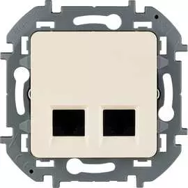 Двойная розетка Legrand INSPIRIA 673841